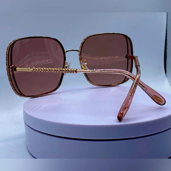 NEW!!! 👑CHOPARD IMPERIAL Sunglasses SCHG33S 2AMX Authentic Limited edition - Picture 6 of 16